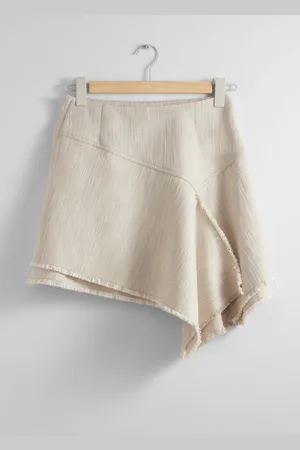 & OTHER STORIES Layered Asymmetric Mini Skirt