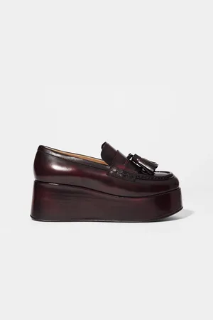 & OTHER STORIES Flatform Leather Loafers