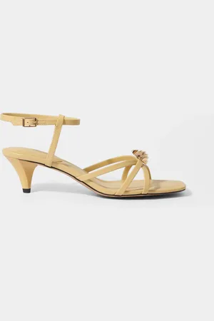 & OTHER STORIES Embellished Heeled Leather Sandals