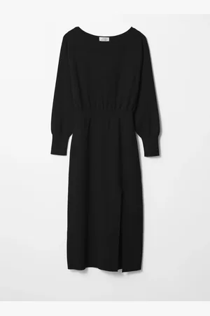 & OTHER STORIES Slit-Detailed Midi Dress