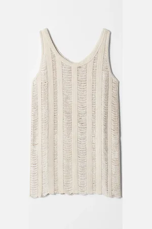& OTHER STORIES Pearl-Knit Mini Dress