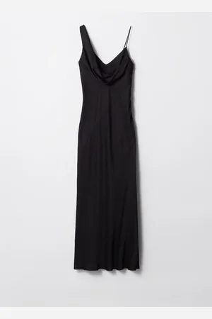& OTHER STORIES Asymmetric Cowl-Neck Midi Dress