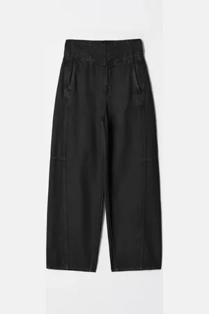 & OTHER STORIES High-Waist Barrel-Leg Jeans