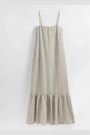 & OTHER STORIES Strappy Linen Maxi Dress