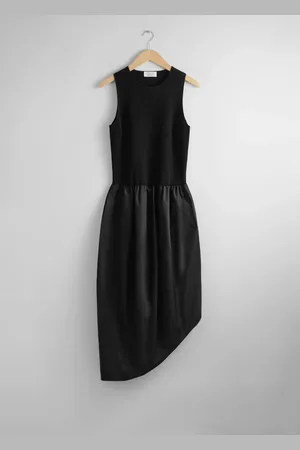 & OTHER STORIES Asymmetric Tank Midi Dress