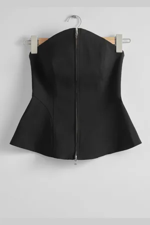 & OTHER STORIES Flared Bustier Top