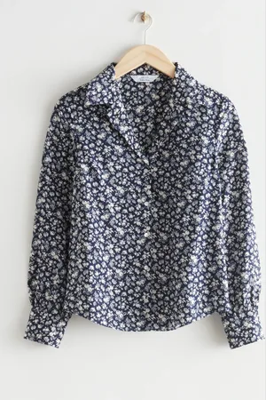 & OTHER STORIES Silk Blend Blouse