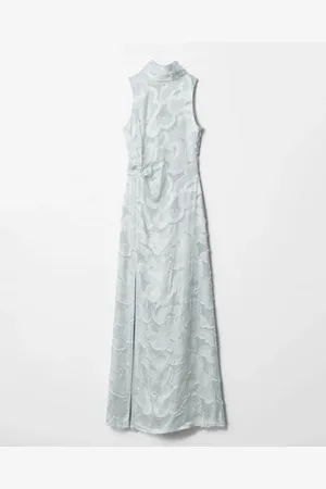 & OTHER STORIES Silk-Blend Jacquard Maxi Dress