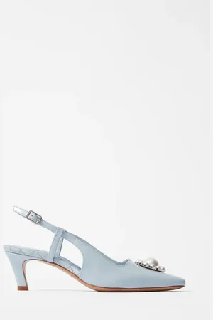 & OTHER STORIES Glossed-Leather Slingback Pumps
