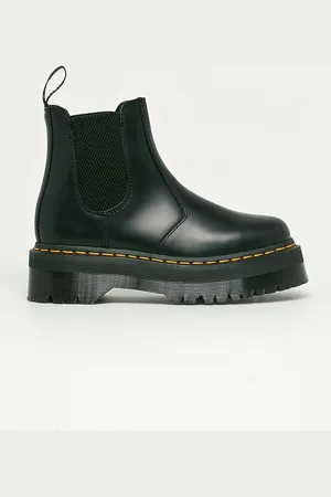 Dr. Martens Kožené kotníkové boty 2976 Quad DM24687001.Quad-BLACK