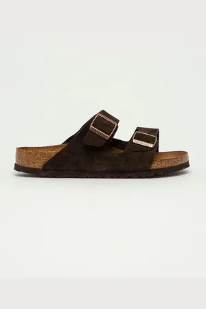 Birkenstock Semišové pantofle Arizona pánské