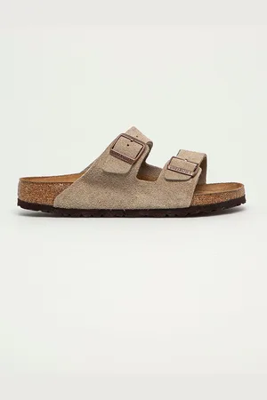 Birkenstock Semišové pantofle Arizona pánské