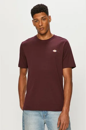 Dickies Tričko vínová barva