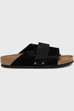Birkenstock Semišové pantofle Kyoto pánské