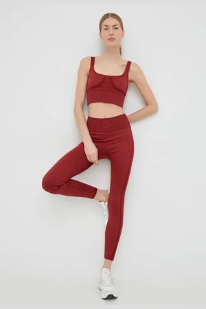 PUMA Sportovní podprsenka x VOGUE vínová barva