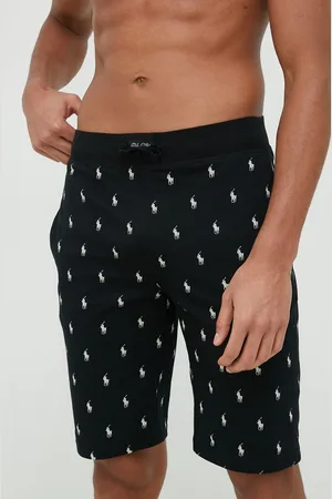 Ralph Lauren Bavlněné pyžamové šortky barva