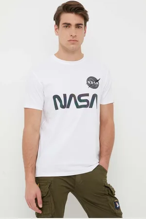 Alpha Industries Bavlněné tričko barva