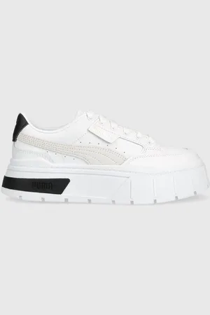 PUMA Kožené tenisky Mayze Stack Wns barva
