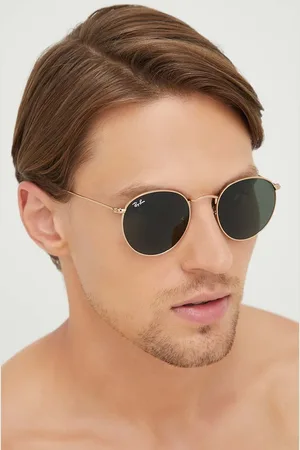 Ray-Ban Sluneční brýle ROUND METAL pánské