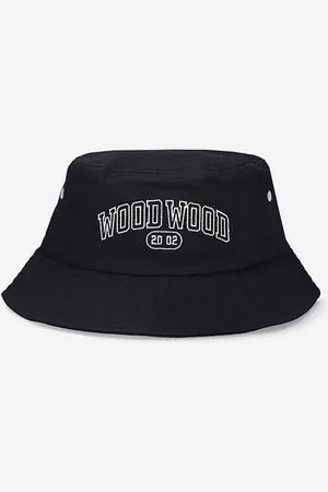 WoodWood Bavlněný klobouk barva