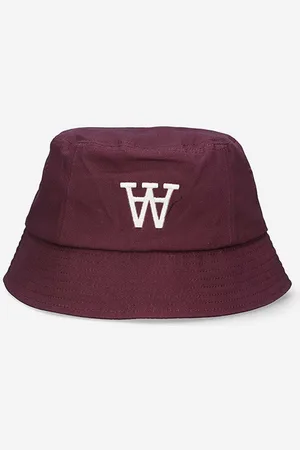 WoodWood Bavlněný klobouk barva