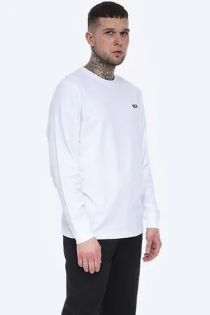 WoodWood Bavlněné tričko s dlouhým rukávem Mark Paisley Long Sleeve barva
