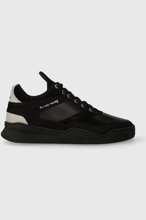 Filling pieces Kožené tenisky Low Top Ghost Paneled barva