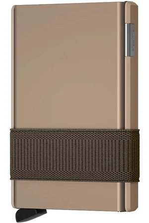 Secrid Pouzdro na karty Cardslide slide + MoneyBand Desert barva