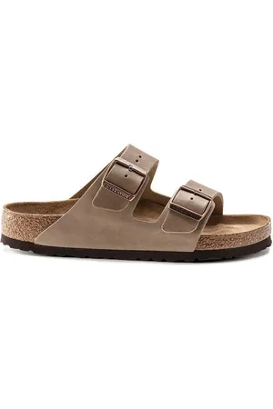Birkenstock Nubukové pantofle Arizona barva
