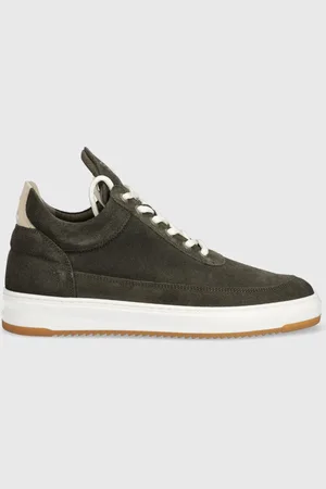 Filling pieces Semišové tenisky Low Top Ripple Suede barva