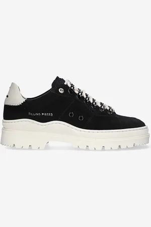 Filling pieces Semišové tenisky Court Serrated barva