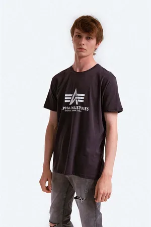 Alpha Industries Bavlněné tričko barva