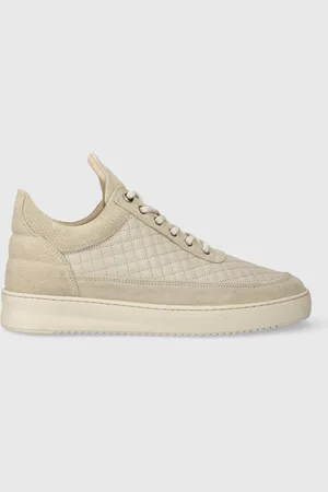 Filling pieces Kožené tenisky Low Top Quilted barva