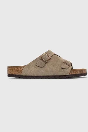 Birkenstock Semišové pantofle Zürich barva