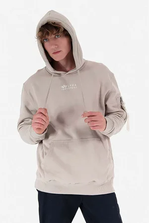 Alpha Industries Bavlněná mikina Organics EMB Hoody pánská