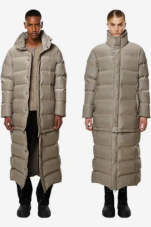 Rains Bunda Extra Long Puffer Coat barva