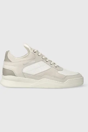 Filling pieces Kožené tenisky Low Top Panelled barva