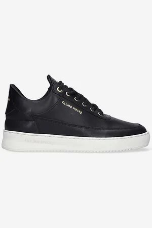 Filling pieces Kožené tenisky Low Eva Lane barva