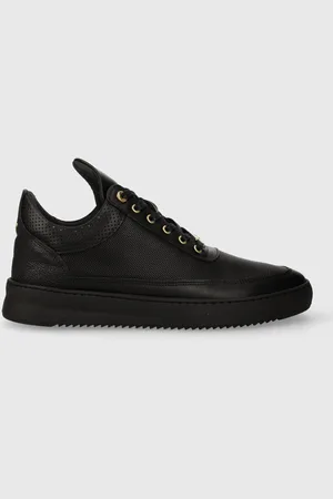Filling pieces Kožené tenisky Low Top Aten barva