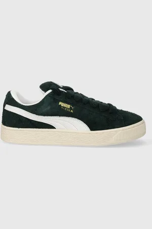 PUMA Kožené tenisky Suede XL Hairy barva