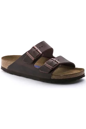 Birkenstock Kožené pantofle Arizona pánské