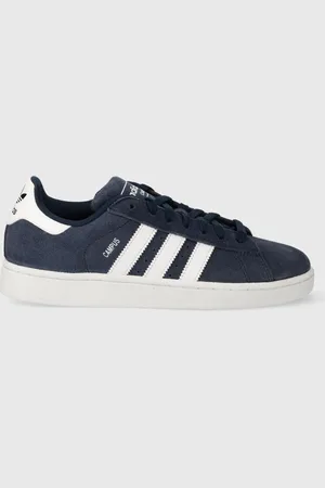 adidas Semišové tenisky Campus 2 tmavomodrá barva
