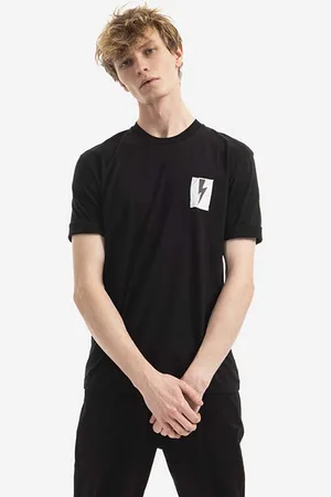 Neil Barrett Bavlněné tričko Neil Barett Flag Bolt barva