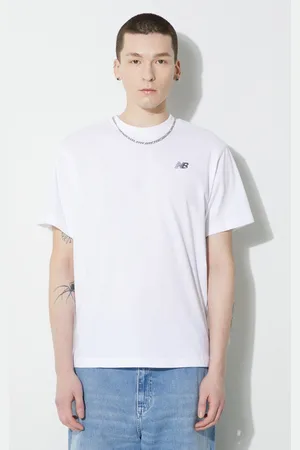 New Balance Bavlněné tričko Small Logo barva