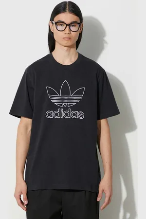 adidas Bavlněné tričko Trefoil Tee barva