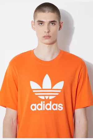 adidas Bavlněné tričko barva