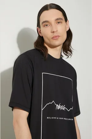 Nanga Tričko Dry Mix Frame Logo Tee barva