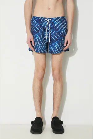 MARCELO BURLON Plavkové šortky Aop Sound Waves Swim Short CMFA003S24FAB0024501