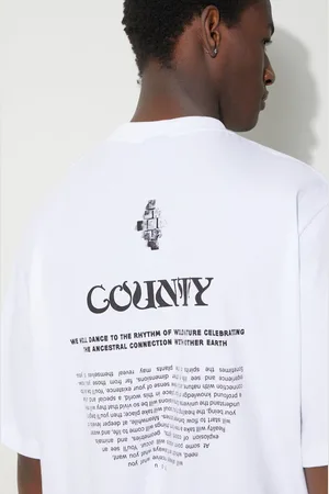 MARCELO BURLON Bavlněné tričko County Manifesto barva