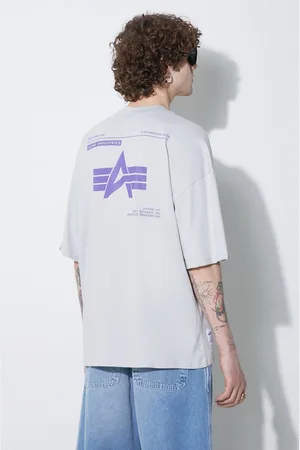 Alpha Industries Bavlněné tričko Logo BP barva